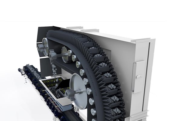 大傾角輸送機(jī)